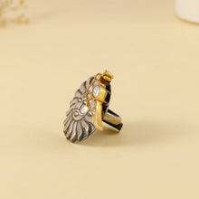 Rhea Unique Sun Charm Silver Ring