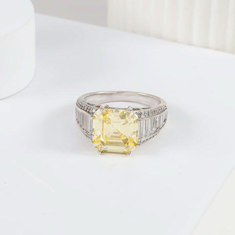 Aadhira Sunshine Luxe Silver Ring