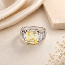 Aadhira Sunshine Luxe Silver Ring