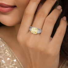 Aadhira Sunshine Luxe Silver Ring
