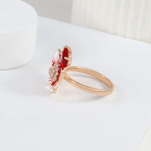 Samaira Floral Shine Silver Ring
