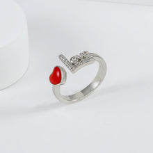 Yuvika Eternal Heart Silver Ring