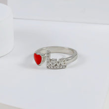 Yuvika Eternal Heart Silver Ring