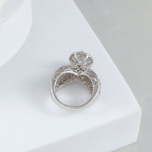 Neha Princess Halo Silver Ring