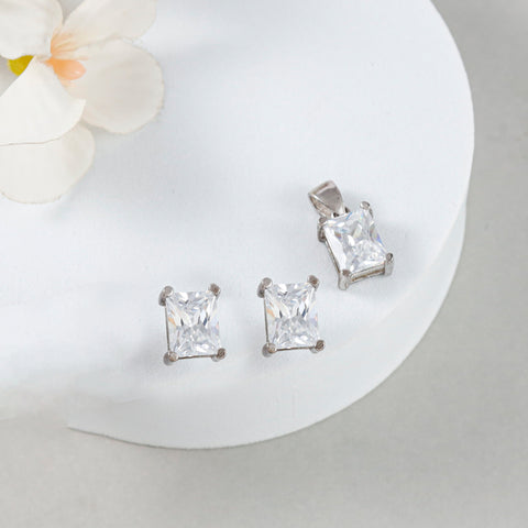 Dazzling Prism Pendant Set
