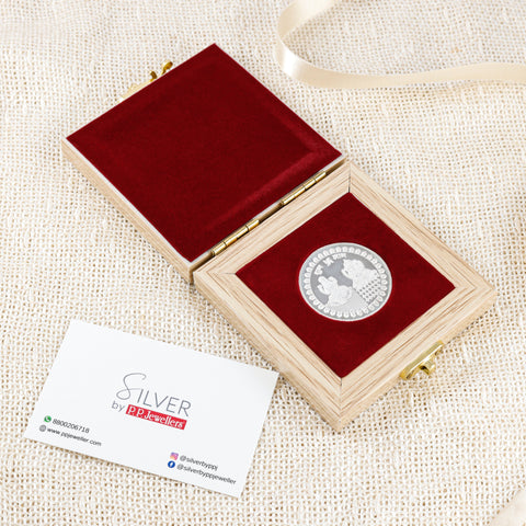 Divya Lakshmi Ganesh 20Gm Silver Coin