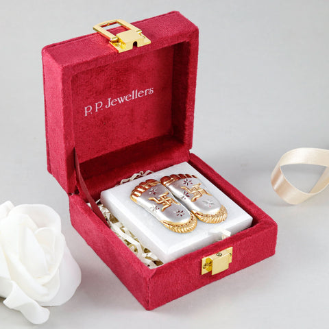 Shubh  Charan Silver  Paduka