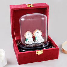 Pretty Lakshmi Ganesha Silver Idol