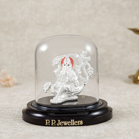 Divinity Silver Ganesha Idol