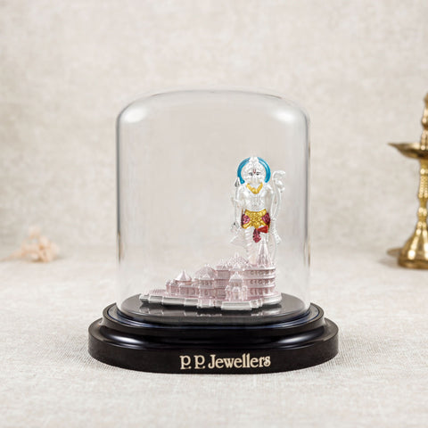 Lord Ram Silver Temple Idol