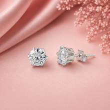 Kriti Pristine Shine Silver Earrings