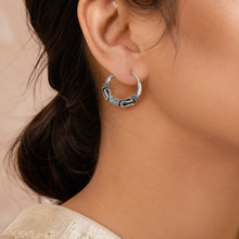 Mishti Ethnic Fusion Silver Bali