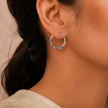 Ojasvi Twisted Rope Style Silver Bali