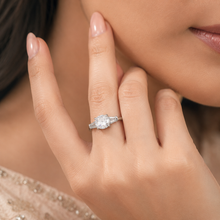 Nandini Subtle Shine Silver Ring