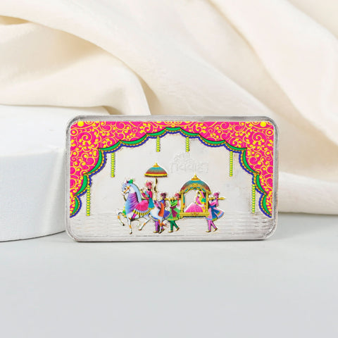 Royal Wedding 50Gm Silver Bar