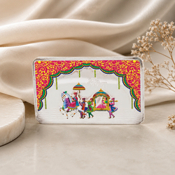 Regal Wedding 100Gm Silver Bar