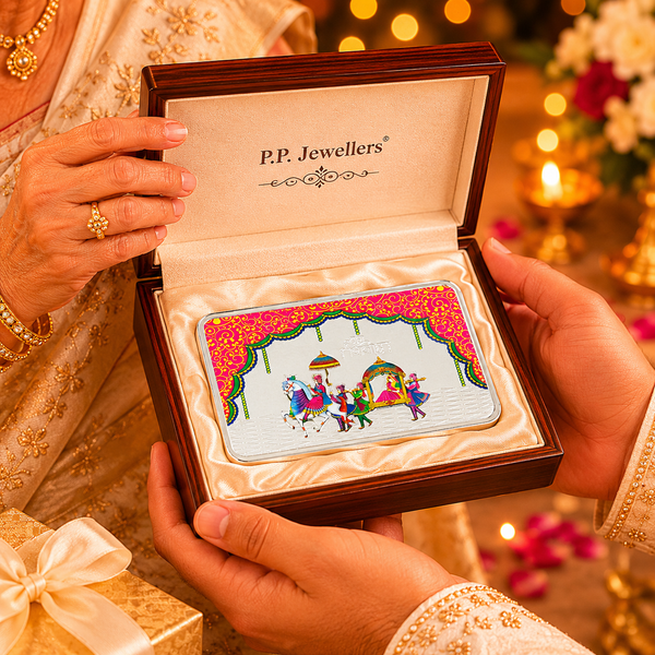 Regal Wedding 100Gm Silver Bar