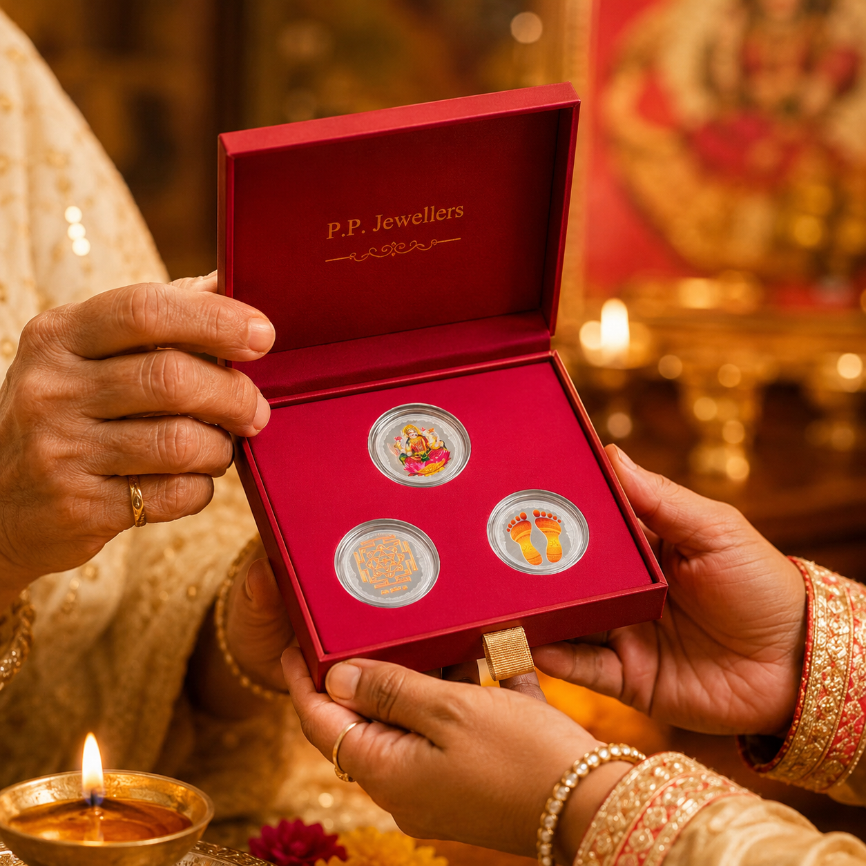 Shubh Labh 7.500Gm Silver Coin Set