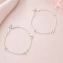 Saumya Classic Silver Anklets