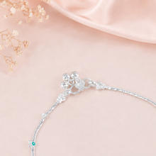 Rangriti Charm Silver Anklets