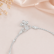 Vedika Noor Jhankar Silver Anklets