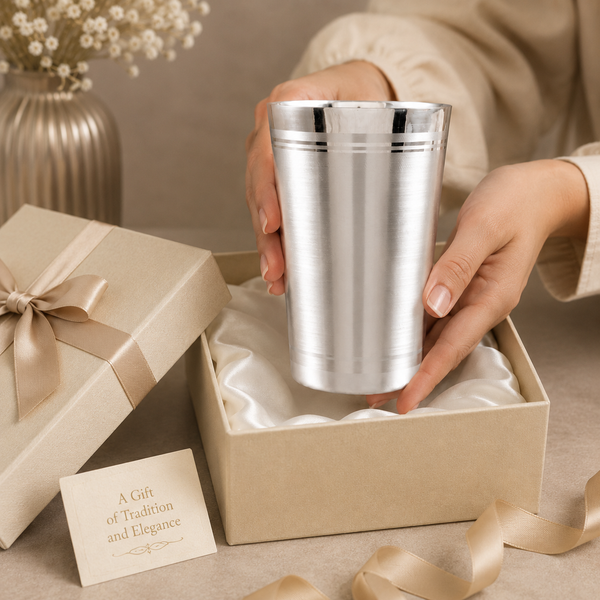 Royal Tall Finish Silver Glass