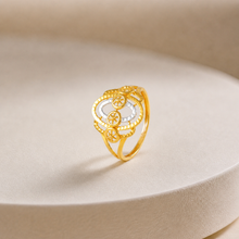 Yamini Orbit Charm Gold Ring