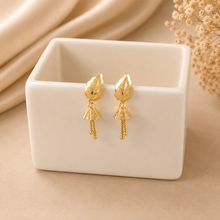 Aarohi Bell Gold Earrings