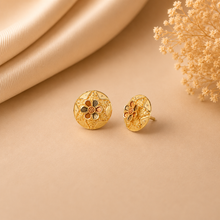 Raktima Beautiful Gold Earrings