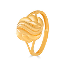 Lavanya Gleaming Flow Gold Ring