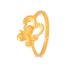Lavleen Radiant Butterfly Gold Ring