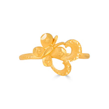 Lavleen Radiant Butterfly Gold Ring