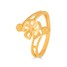 Arnika Classic Floral Gold Ring