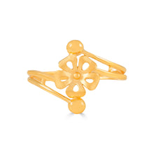 Arnika Classic Floral Gold Ring
