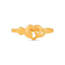 Meera Triple Heart Gold Ring