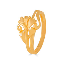 Vanya Classic Leaf Gold Ring