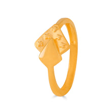 Ziyana Unique Shape Gold Ring