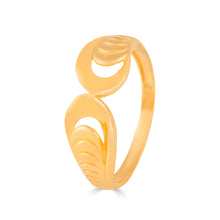 Nivika Grace Curve Gold Ring