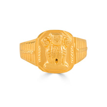 Harsh Emperor Idol Gold Ring