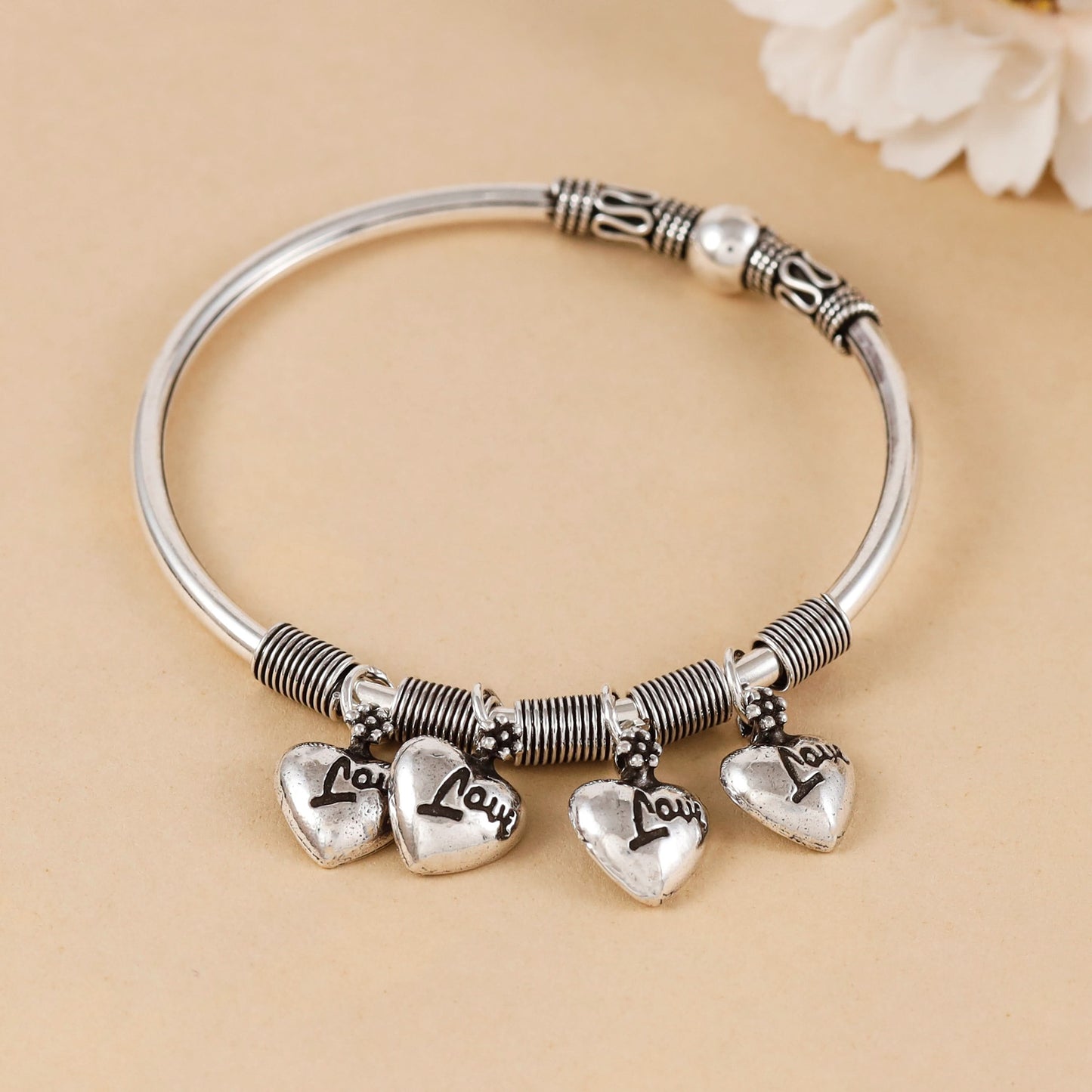 Janvi Fancy Silver Bracelet