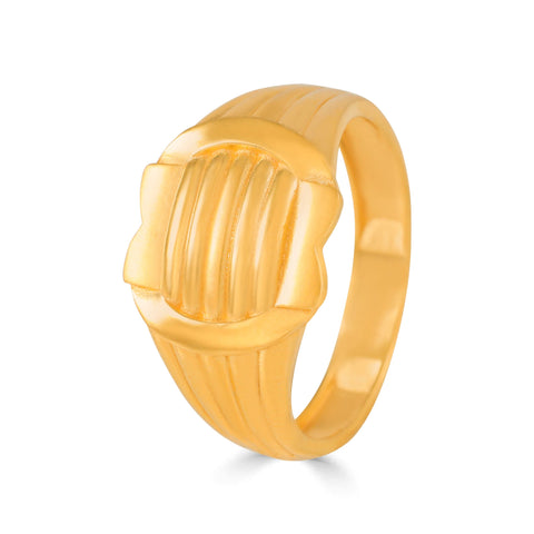 Karan Regal Armor Gold Ring