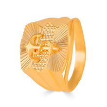Rajat Anchor Strength Gold Ring