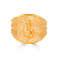 Rajat Anchor Strength Gold Ring