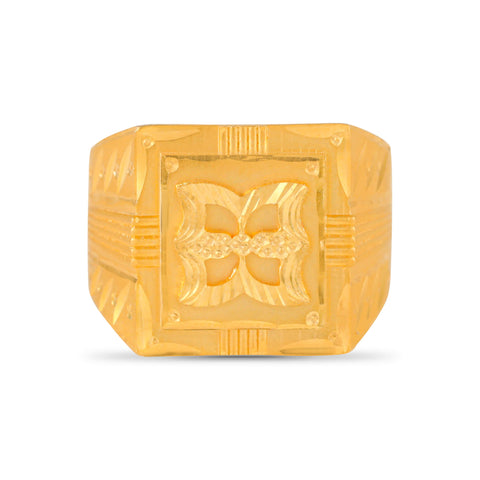 Pranav Imperial Glory  Golg Ring For Him