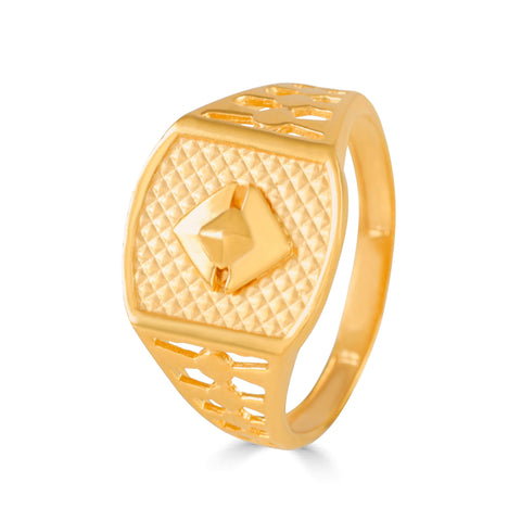 Samar Regal Knight Gold  Ring