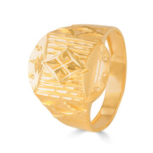 Rohan Royal Cross Gold Ring