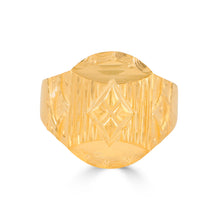 Rohan Royal Cross Gold Ring