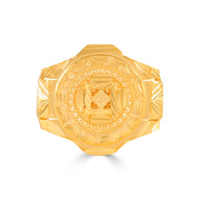 Laksh Majestic Aura Gold Ring