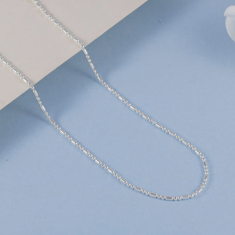 Kritika Everyday Bead Silver Chain