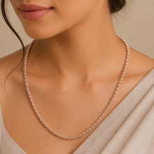 Aradhana Royal Mesh Silver Chain